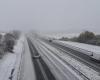 camion bloccati e traffico difficile sulle strade