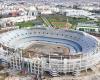 Nuove immagini del Grand Stade de Tangeri dopo l’installazione delle prime basi del tetto