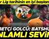 L'attaccante in servizio del Galatasaray Michy Batshuayi! Il miglior inizio nella storia della Super League…