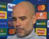 Guardiola appare con la testa e il naso pieni di graffi!