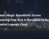 Magic Untouched: Ronaldinho segna uno straordinario calcio di punizione nella partita delle leggende del Barcellona e del Real Madrid