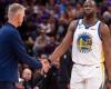 Steve Kerr preoccupato per il polpaccio di Draymond Green • Basket USA