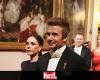 Frac e abito da sera: David e Victoria Beckham, ospiti a sorpresa a Buckingham Palace