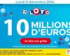 Lotto lunedì 9 dicembre 2024: 10 milioni di euro in palio! -FDJ