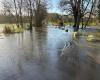 due strade sono chiuse al traffico a sud di Caen