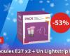 Promozione di Natale: Fnac dimezza il prezzo di questa lampadina connessa e del pacchetto LED Lightstrip!