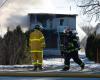 Un incendio devasta un duplex a Champlain