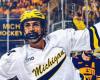 NCAA: il decimo gol di Michael Hage vince i Wolverines ai tempi supplementari