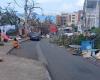 scene di desolazione a Mayotte dopo il passaggio del ciclone Chido