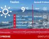 che tempo e temperature sabato 21 dicembre?