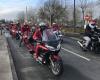 A Poitiers, 676 Babbo Natale hanno fatto girare le loro moto