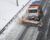 La neve disturba il traffico stradale sulle Alpi