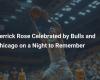 Derrick Rose celebrato dai Bulls e da Chicago in una notte indimenticabile