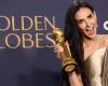 il commovente discorso di Demi Moore, incoronata migliore attrice ai Golden Globes 2025