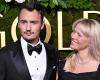 Pamela Anderson appare al braccio del figlio Thomas Lee sul tappeto rosso dei Golden Globes