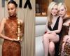 Zoe Saldaña indossa un abito velato in pizzo, Elle Fanning preferisce la stampa animalier e altri look after party dei Golden Globes 2025