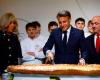 Le immagini appetitose della galette des rois dell’Eliseo, tagliate da Emmanuel Macron