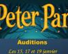 Le Masque d’Or sta reclutando per il musical Peter Pan