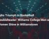 Le squadre maschili e femminili del Williams College brillano a Williamstown