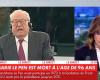 la morte di Jean-Marie Le Pen vista da CNews