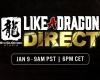 RGG annuncia Like a Dragon Direct per il 9 gennaio