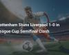 Il Tottenham batte 1-0 il Liverpool nella semifinale di Coppa di Lega