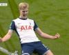 Lucas Bergvall, marcatore del Tottenham contro il Liverpool