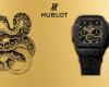 Il serpente d’oro che si avvolge su questo orologio Hublot potrebbe semplicemente ipnotizzarti