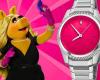 Propilot x Miss Piggy, un orologio scintillante dal design audace