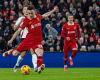 Il gol di Diogo Jota dà al Liverpool il vantaggio contro Accrington Stanley in FA Cup