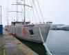 La barca a vela Perseverance in manutenzione a Lorient