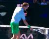 Tennis. Australian Open – Imbarazzato dal 418esimo, Daniil Medvedev ha colpito la camma della rete